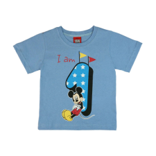 Disney Mickey szülinapos kisfiú póló 1 éves - 80-as méret gyerek póló