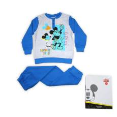 Disney Mickey téli pamut gyerek pizsama