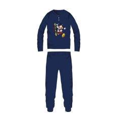 Disney Mickey téli pamut interloc gyerek pizsama