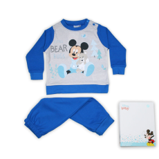 Disney Mickey téli vastag pamut baba pizsama