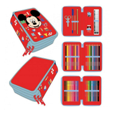 Disney Mickey tolltartó töltött 3 emeletes tolltartó