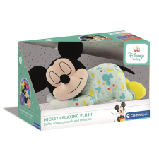Disney Mickey Tummy-Time elalvást segítő plüss játék Clementoni plüssfigura