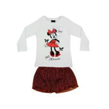 Disney Minnie 2 részes hosszú ujjú póló/szoknya szett gyerek ruha szett