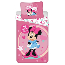 Disney Minnie ágyneműhuzat 140×200 cm, 70x90 cm microfibre /microfiber Nr8 lakástextília