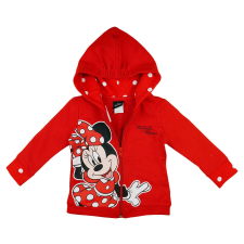 Disney Minnie belül bolyhos, kapucnis kardigán pöttyös mintával gyerek pulóver, kardigán