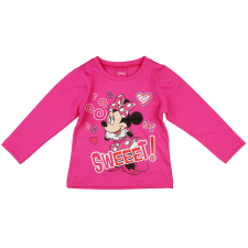 Disney Minnie csillámos hosszú ujjú kislány póló - 116-os méret gyerek póló