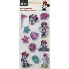 Disney Minnie csillogó pufi szivacs matrica szett Nr1 matrica
