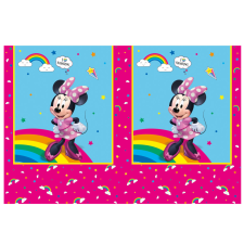Disney Minnie Disney Minnie Makes Me Smile műanyag asztalterítő 120x180 cm party kellék
