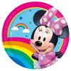 Disney Minnie Disney Minnie Makes Me Smile papírtányér 8 db-os 23 cm FSC