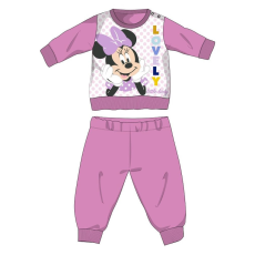  Disney Minnie egér baba polár pizsama - téli vastag pizsama - rózsaszín - 86