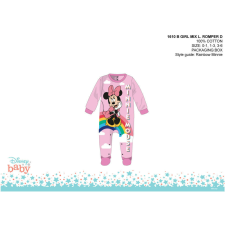 Disney Minnie egér baba rugdalózó - világosrózsaszín-lila - 0-1 hónapos babának rugdalózó