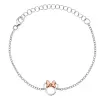 Disney Minnie egér ezüst gyermek karkötő BS00027TL-55.CS