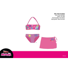 Disney Minnie egér fürdőruha szett kislányoknak - bikini+szoknya - sötétrózsaszín - 98 gyerek fürdőruha