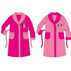 Disney Minnie egér gyerek coral köntös - pink - 128