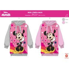  Disney Minnie egér kapucnis pulóver kislányoknak - szürke - 104