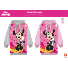 Disney Minnie egér kapucnis pulóver kislányoknak - szürke - 110 gyerek pulóver, kardigán