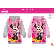  Disney Minnie egér kapucnis pulóver kislányoknak - szürke - 122