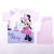 Disney Minnie egér kislány pamut nyári együttes - póló-rövidnadrág szett - világosrózsaszín - 80
