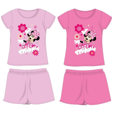  Disney Minnie egér pamut nyári együttes - póló-rövidnadrág szett - rózsaszín - 104