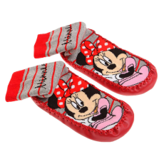 Disney Minnie Egér piros szobazokni