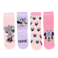 Disney Minnie egér zokni szett/4db pasztell színek 23-26