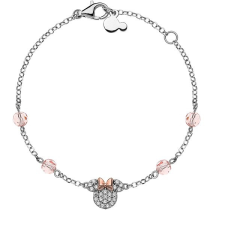 Disney Minnie ezüst karkötő BS00010TZWL-55 (Ag 925/1000, 1,84 g) karkötő