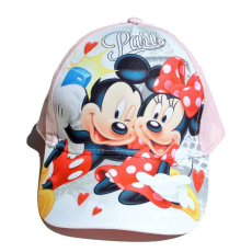 Disney Minnie gyerek baseball sapka, 54 cm, rózsaszín, Együtt Párizsban