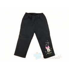  Disney Minnie gyerek bélelt farmer és kord nadrág (méret: 92-128)