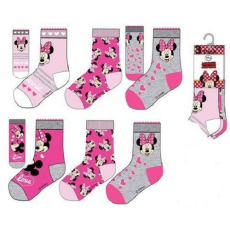  Disney Minnie gyerek zokni 3 pár/csomag 31-34 felső sor