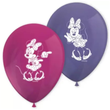 Disney Minnie Junior léggömb, lufi 8 db-os 28 cm Nr1 party kellék