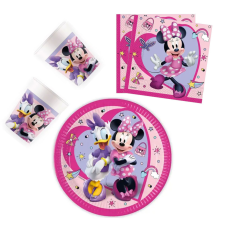 Disney Minnie Junior party szett 36 db-os 23 cm-es tányérral party kellék