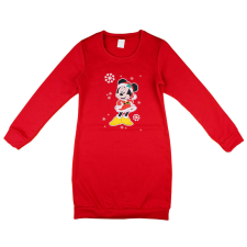Disney Minnie karácsonyi mintával nyomott női pamut ruha lányka ruha