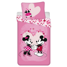 Disney Minnie Love ágyneműhuzat 140×200 cm, 70×90 cm microfibre /microfiber lakástextília