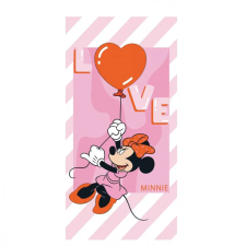 Disney Minnie Love fürdőlepedő, strand törölköző 70x140cm lakástextília