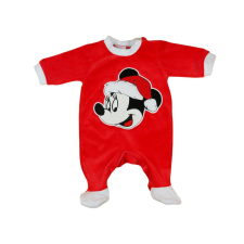  Disney Minnie Mikulás hosszú ujjú plüss rugdalózó Karácsony rugdalózó