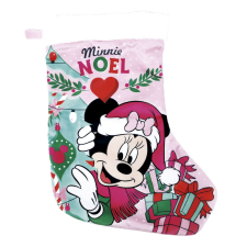 Disney Minnie Noel karácsonyi kandalló zokni, csizma 42 cm jelmez
