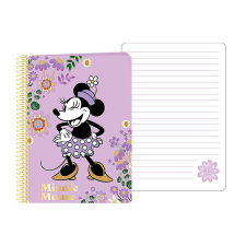 Disney Minnie Purple spirál notesz A5 füzet