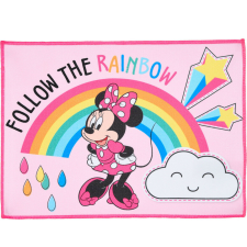 Disney Minnie Rainbow kéztörlő, arctörlő, törölköző 40x30 cm babatörülköző, kifogó