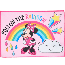  Disney Minnie Rainbow kéztörlő, arctörlő, törölköző 40x30 cm babatörülköző, kifogó