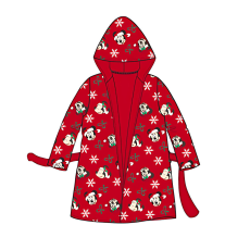  Disney Minnie Red Snow Karácsonyi gyerek köntös 3-8 év