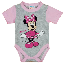  Disney Minnie rövid ujjú body (62) - szürke/rózsaszín kombidressz, body