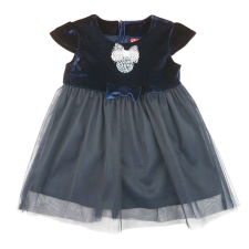 Disney Minnie rövid ujjú, tüllös bársony ruha (méret: 74-116) gyerek ruha szett