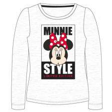Disney Minnie Style Grey gyerek hosszú póló, felső 8 év / 128 cm gyerek póló