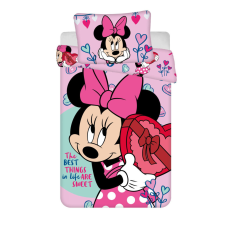 Disney Minnie Sweets gyerek ágyneműhuzat 100×135 cm, 40×60 cm lakástextília