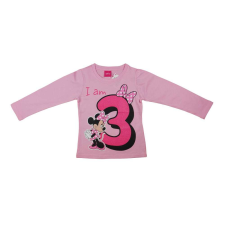 Disney Minnie szülinapos hosszú ujjú póló 3 év gyerek póló