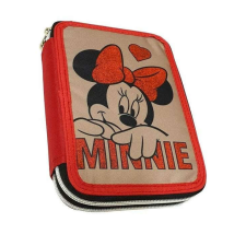 Disney Minnie tolltartó töltött 2 emeletes pöttyös tolltartó
