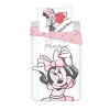 Disney Minnie White ágyneműhuzat 140×200cm, 70×90 cm