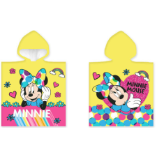 Disney Minnie Yellow strand törölköző poncsó 50x100 cm babatörülköző, kifogó