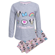 Disney pizsama Minnie Egér szivárvánnyal szürke 3-4 év (104 cm) gyerek hálóing, pizsama