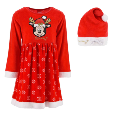 Disney Plüss Ruha Disney Minnie egér mikulás sapkával 6 év (116 cm) lányka ruha